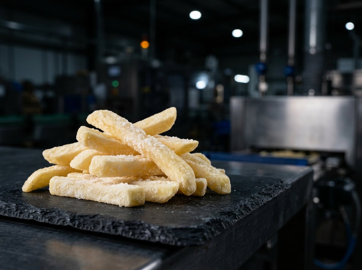 Al Fakhama Frozen Par-Fried Half-Fried French Fries Processing