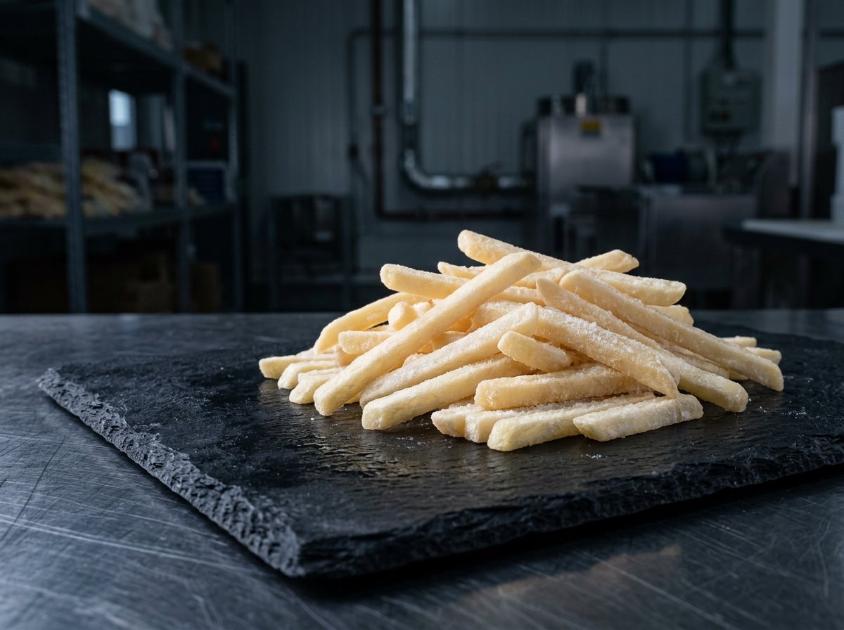 Frozen Par-Fried Shoestring 7x7mm