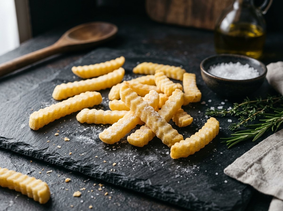 Frozen Par-Fried Crinkle Chips - بطاطس كرنكل شيبسي نصف مقلية