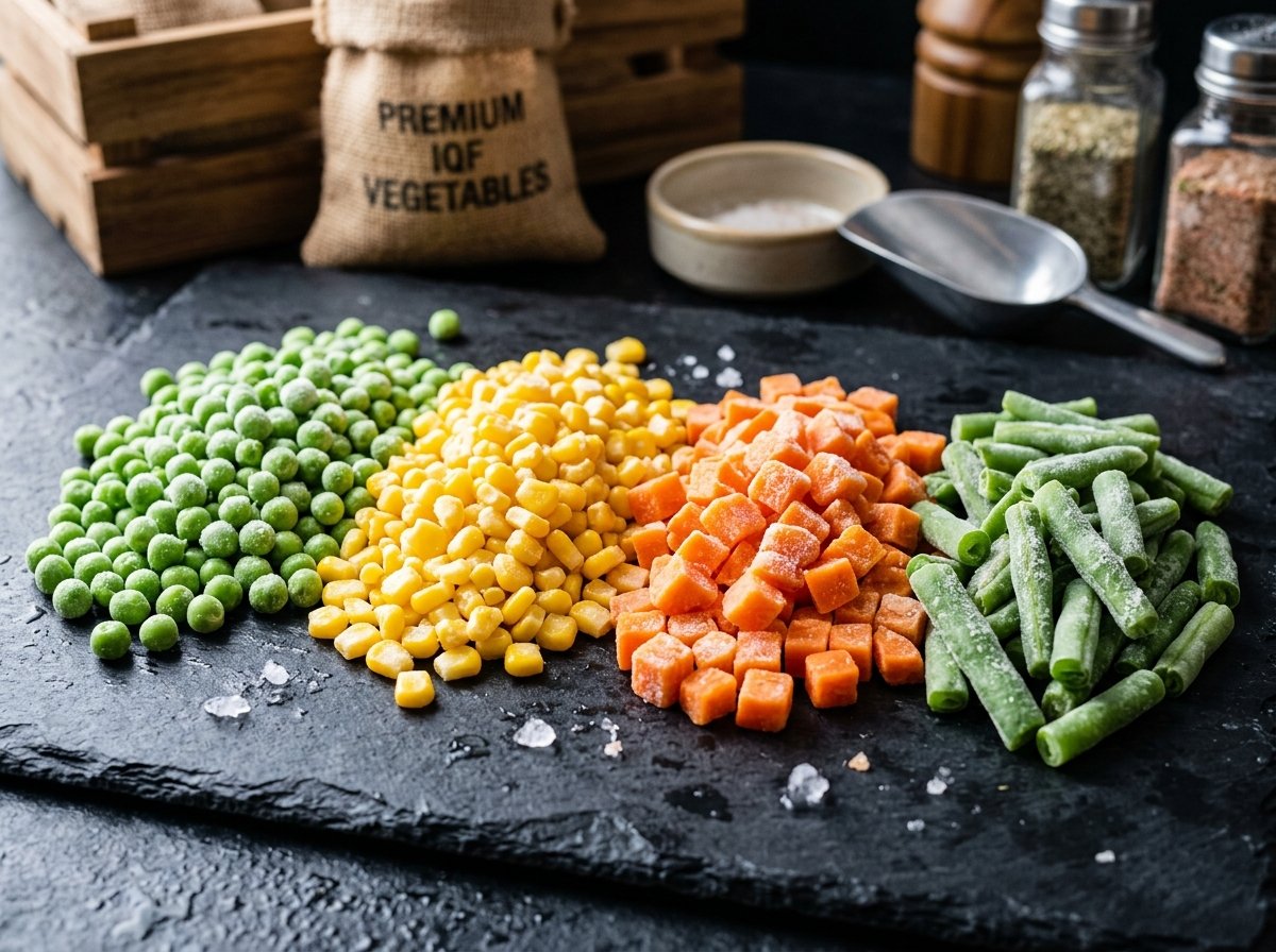 IQF Frozen Mixed Vegetables and Peas